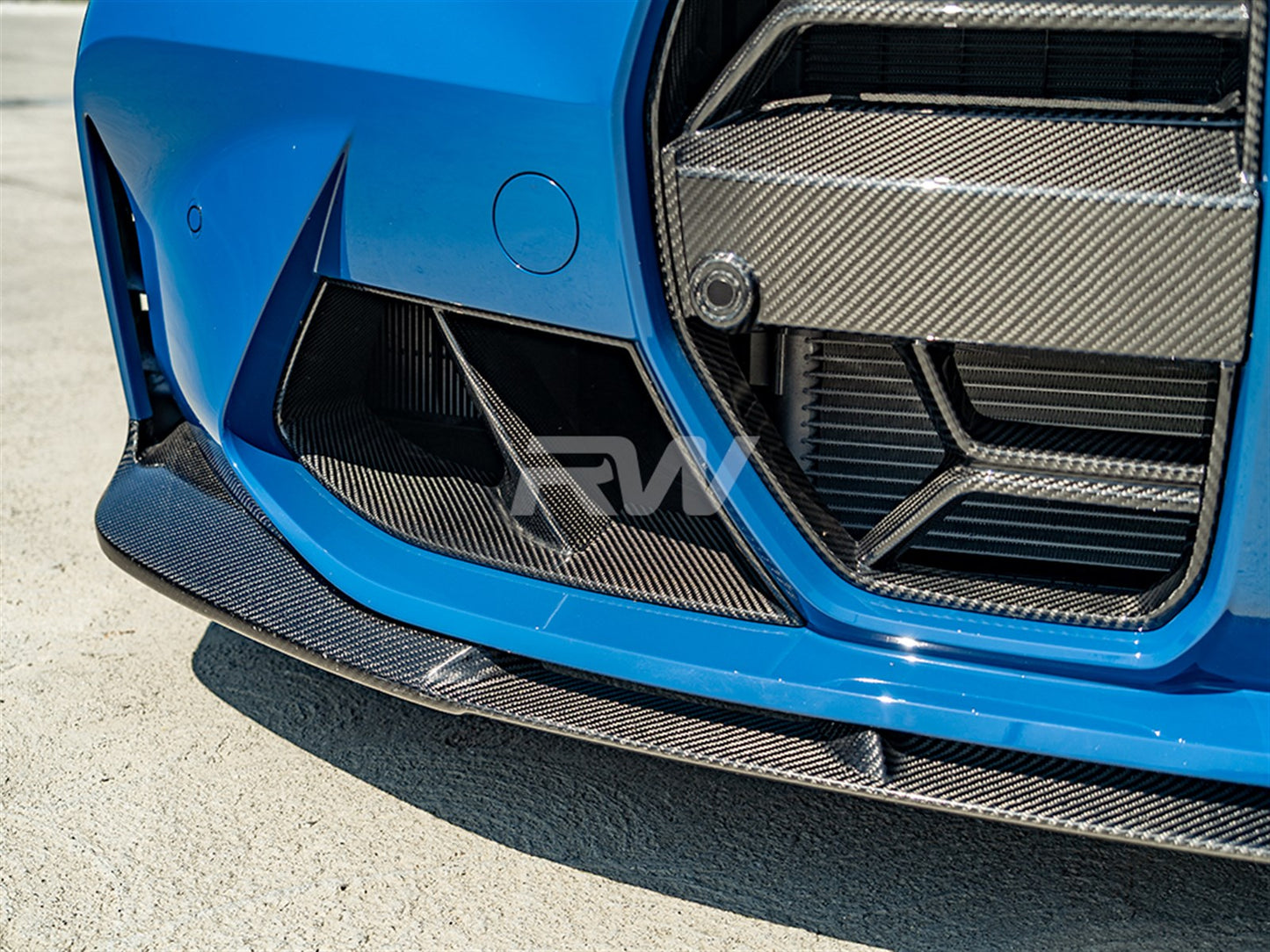 RHT BMW M3/M4 RHT 3D Front Splitter