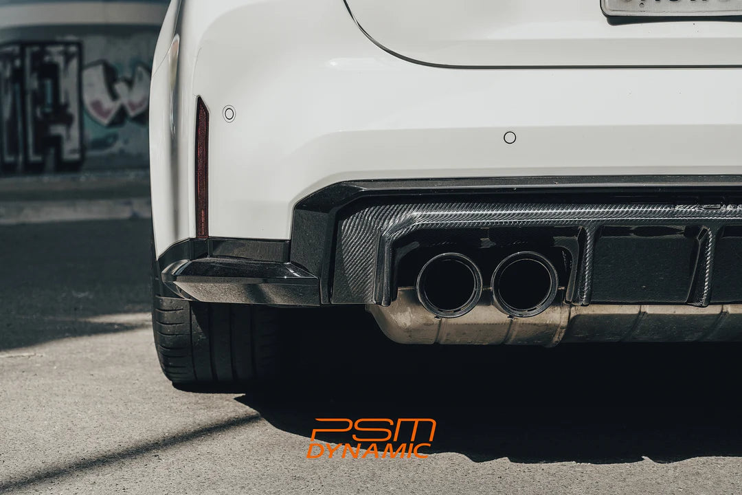 BMW M3/M4 PSM RHT Carbon Fiber Rear Diffuser Set