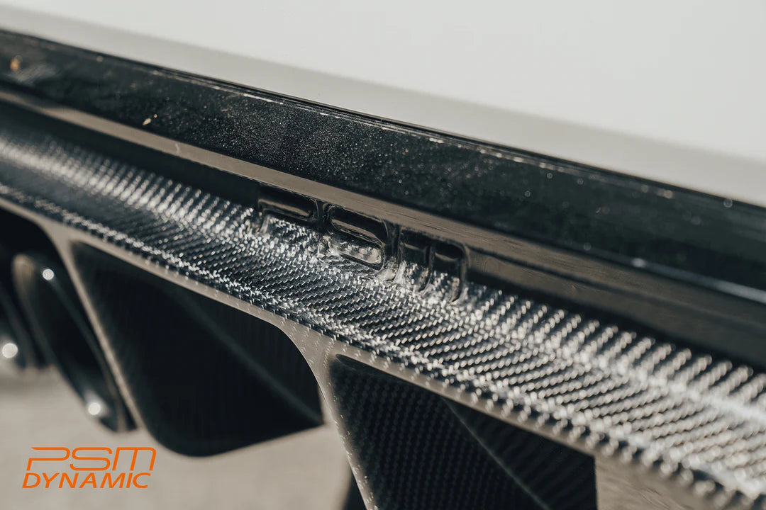 BMW M3/M4 PSM RHT Carbon Fiber Rear Diffuser Set