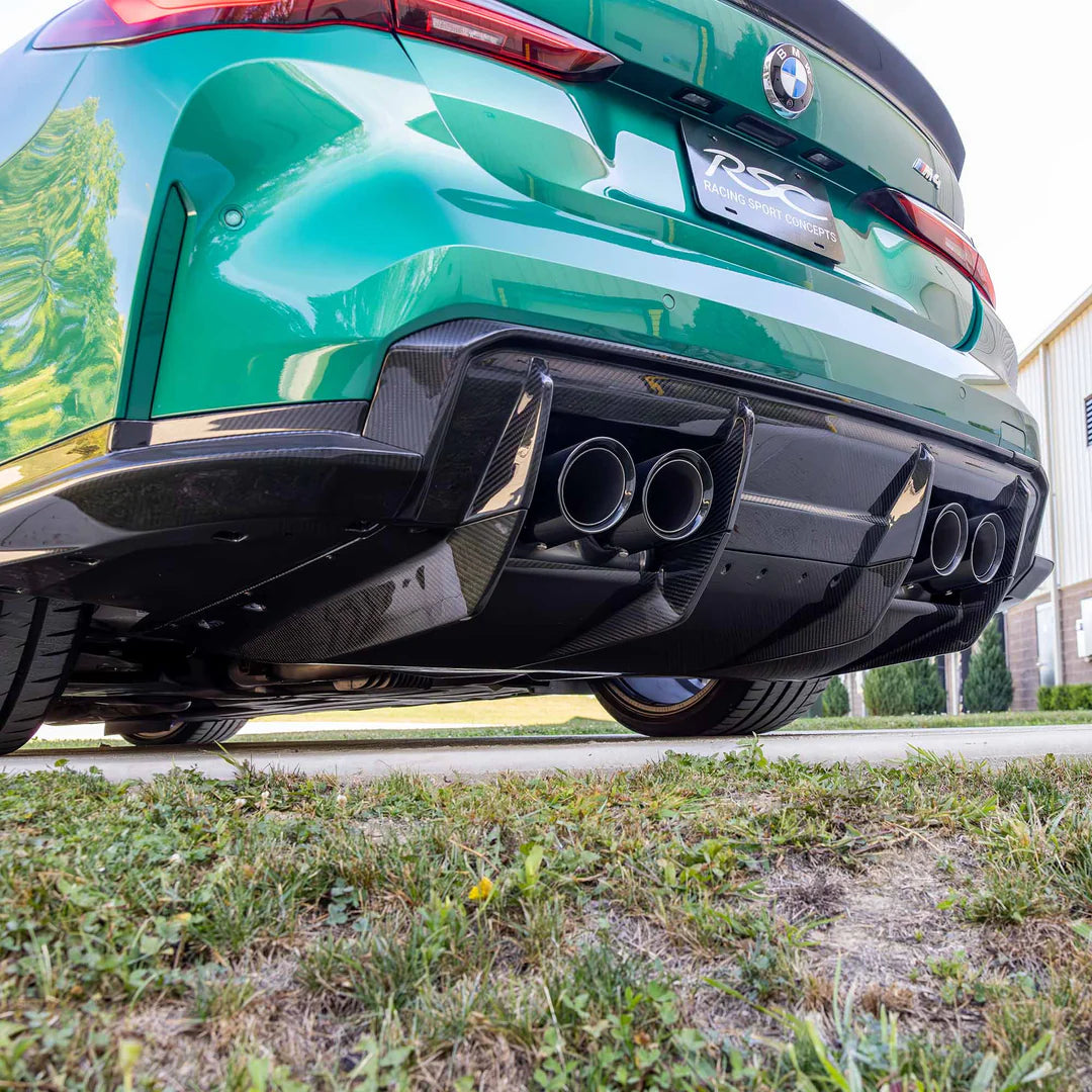 BMW M3/M4 RSC RHT Carbon Fiber Rear Diffuser Set