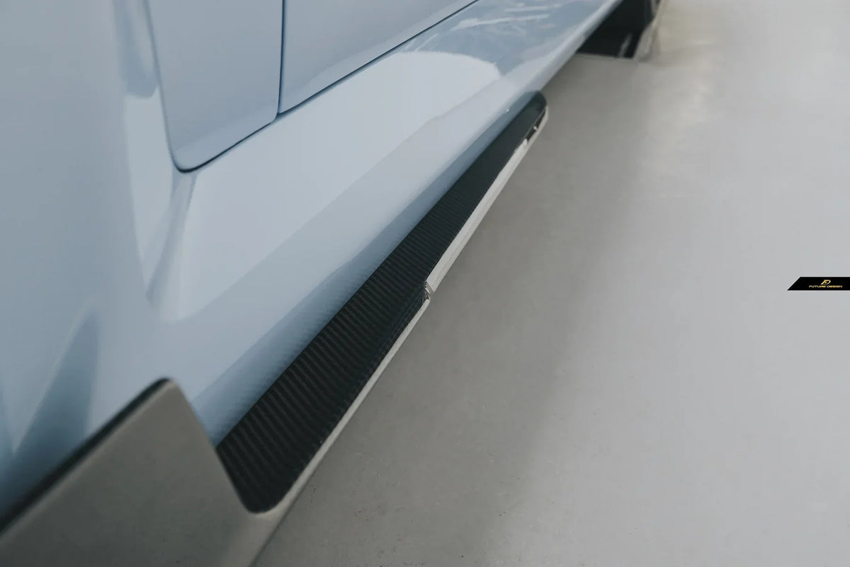 BMW M2 / M2C G87 2023-ON with Future Design Carbon's Aftermarket Parts - Side Skirts MTC Street Series Carbon Fiber / FRP