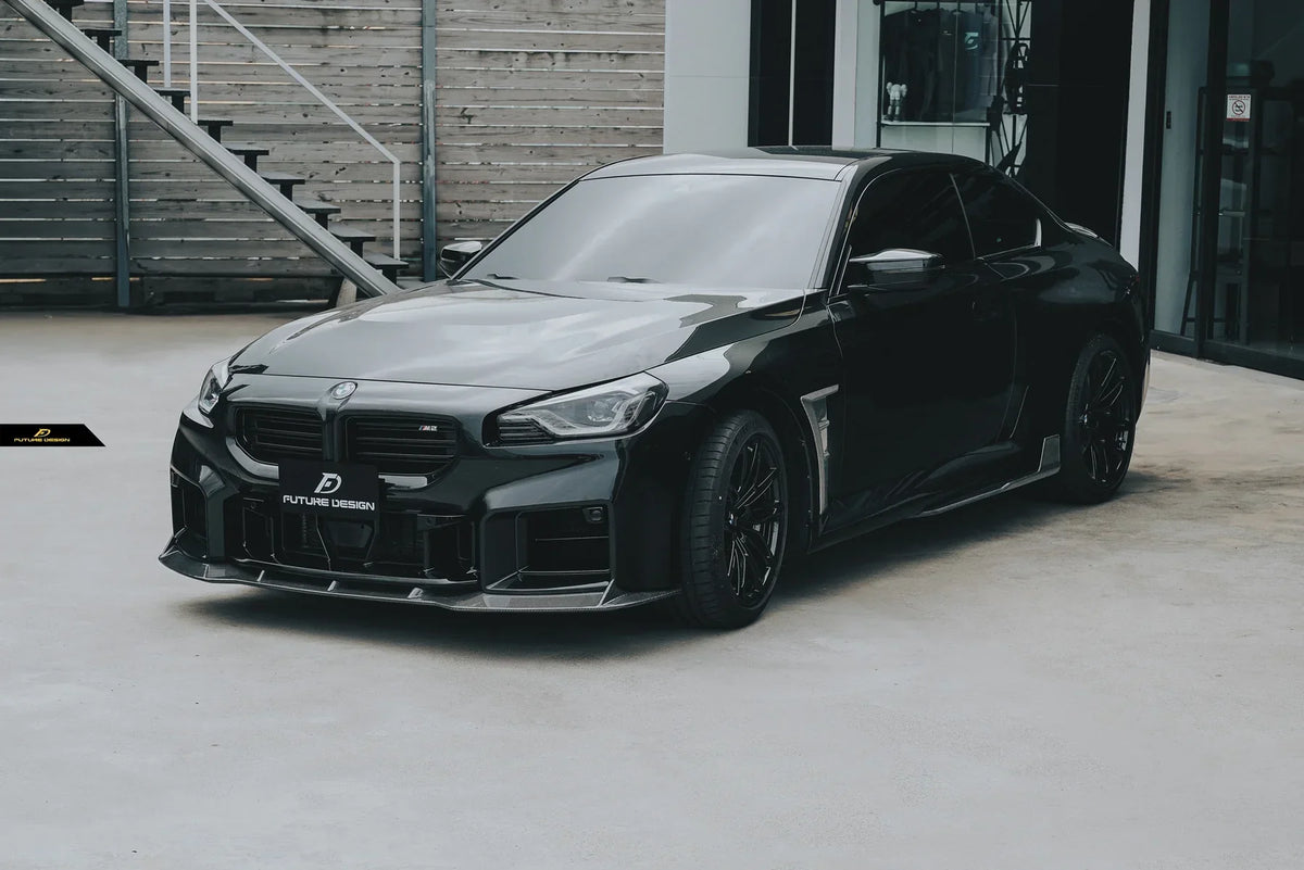 BMW M2 / M2C G87 2023-ON with Future Design Carbon's Aftermarket Parts - Side Skirts MTC Street Series Carbon Fiber / FRP