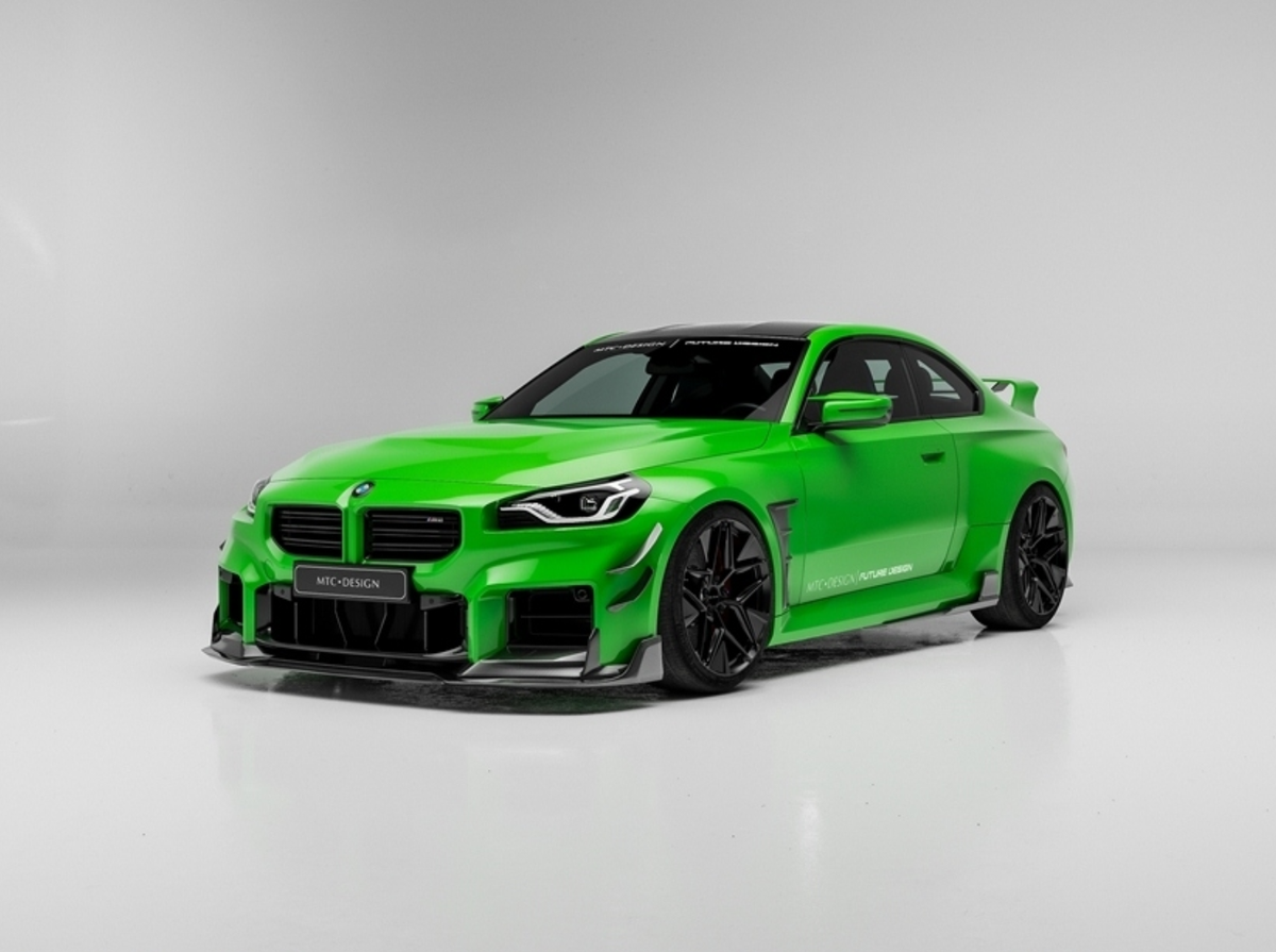 BMW M2 / M2C G87 2023-ON with Aftermarket Parts - MTC V2 TrackPack Series Front Lip Carbon Fiber / FRP