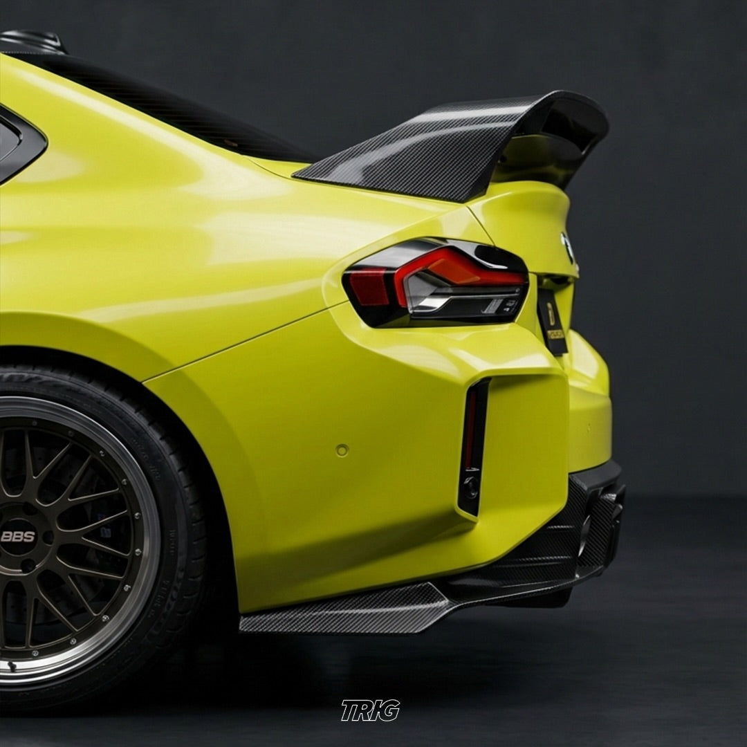 BMW M2 / M2C G87 2023-ON with Aftermarket Parts - MTC V2 TrackPack Series Rear Diffuser Carbon Fiber / FRP