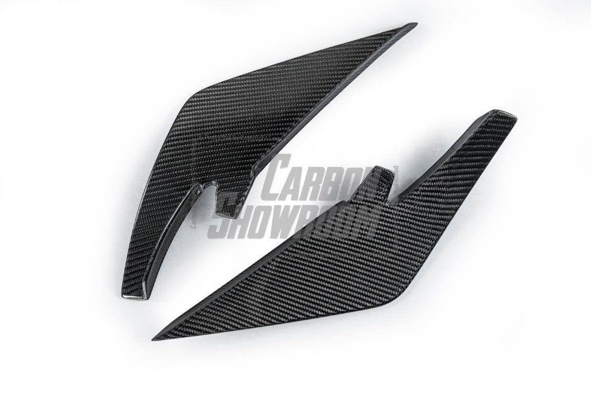 Future Design FD Carbon Fiber Front Bumper Canards for M3 G80 & M4 G82 G83 - Performance SpeedShop