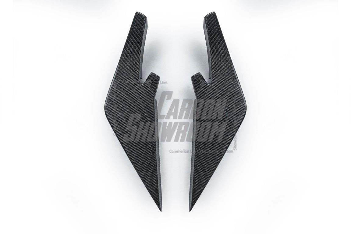Future Design FD Carbon Fiber Front Bumper Canards for M3 G80 & M4 G82 G83 - Performance SpeedShop