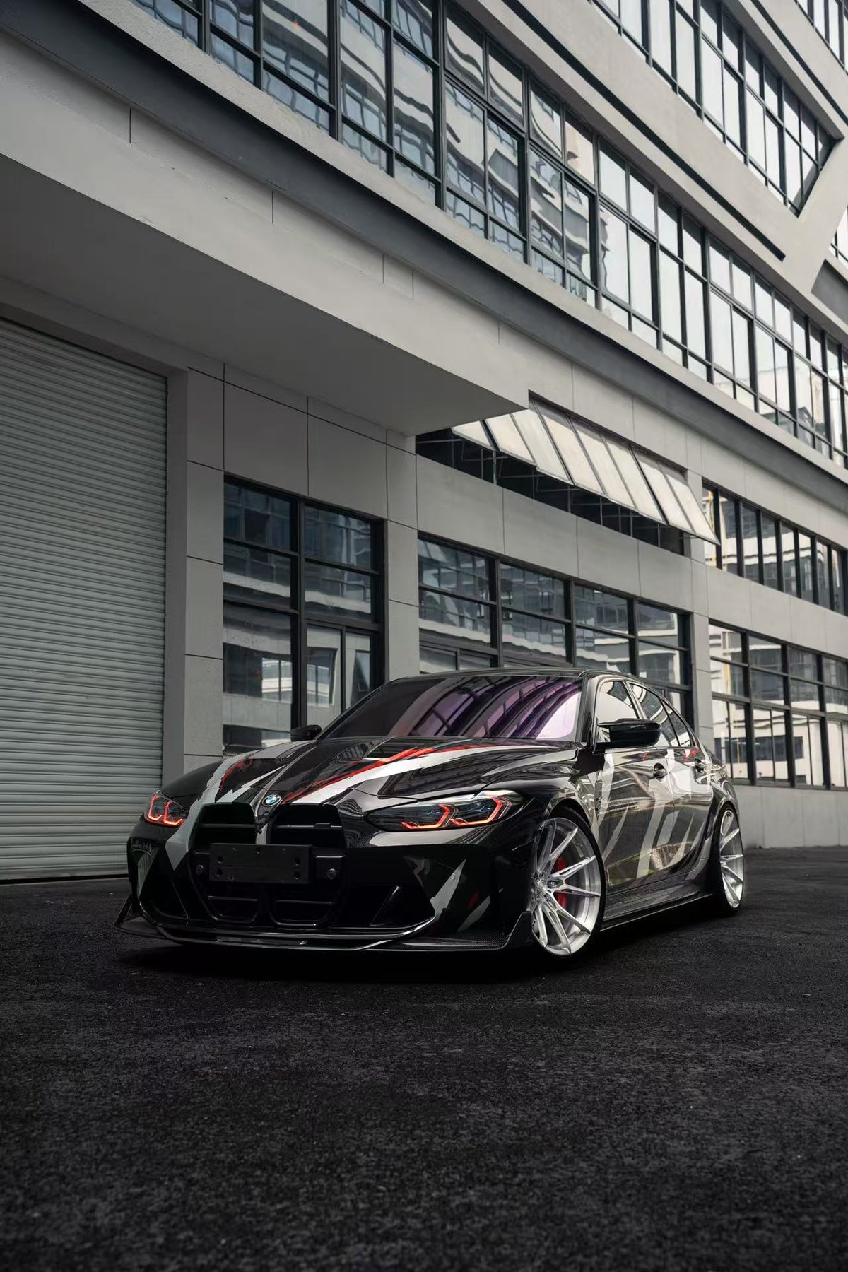 Future Design FD Carbon Fiber SIDE SKIRTS for BMW M3 M4 G80 G82 G83 2021-ON - Performance SpeedShop