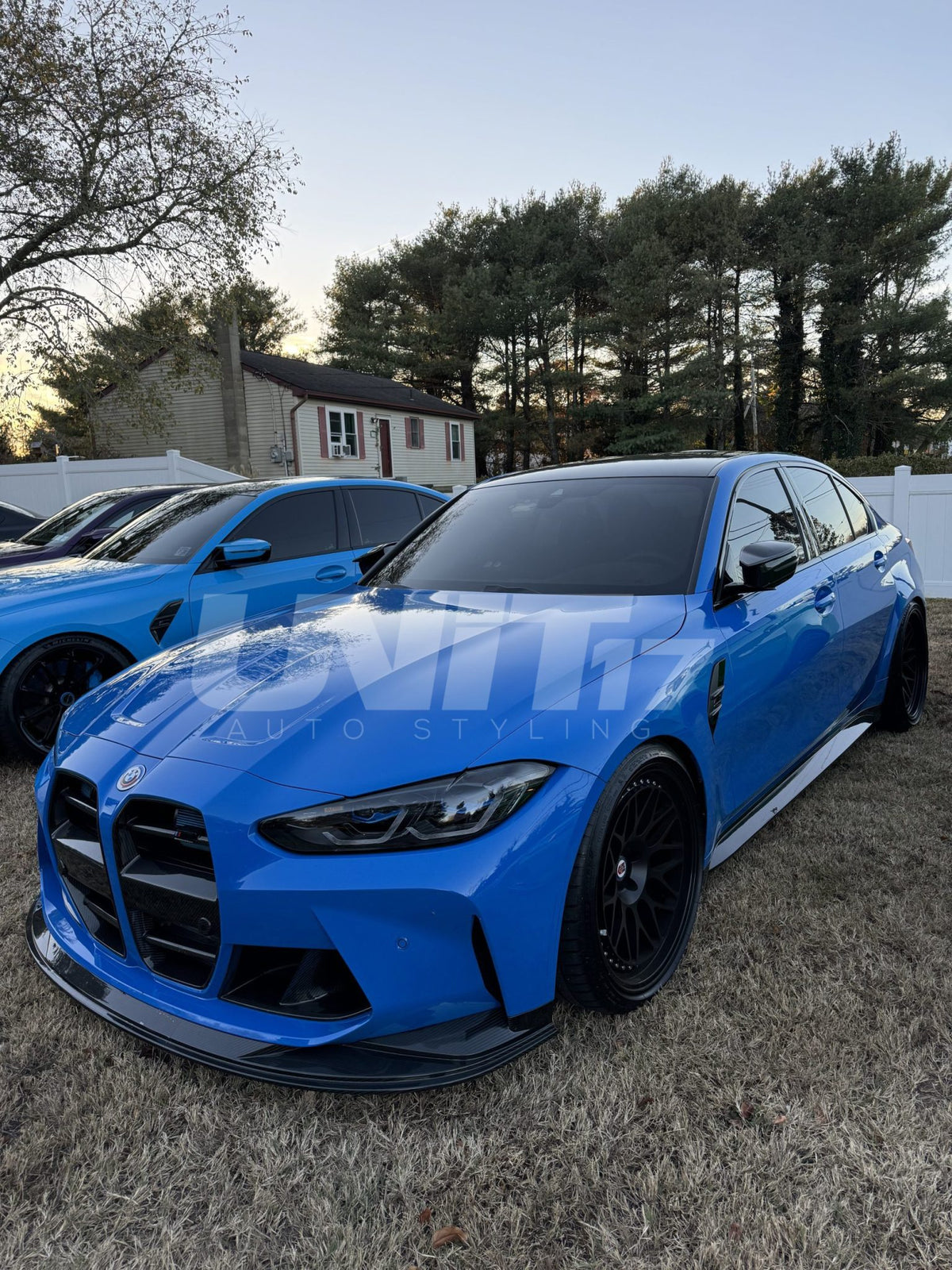 BMW M3/M4  Carbon Fiber front splitter - SPL2