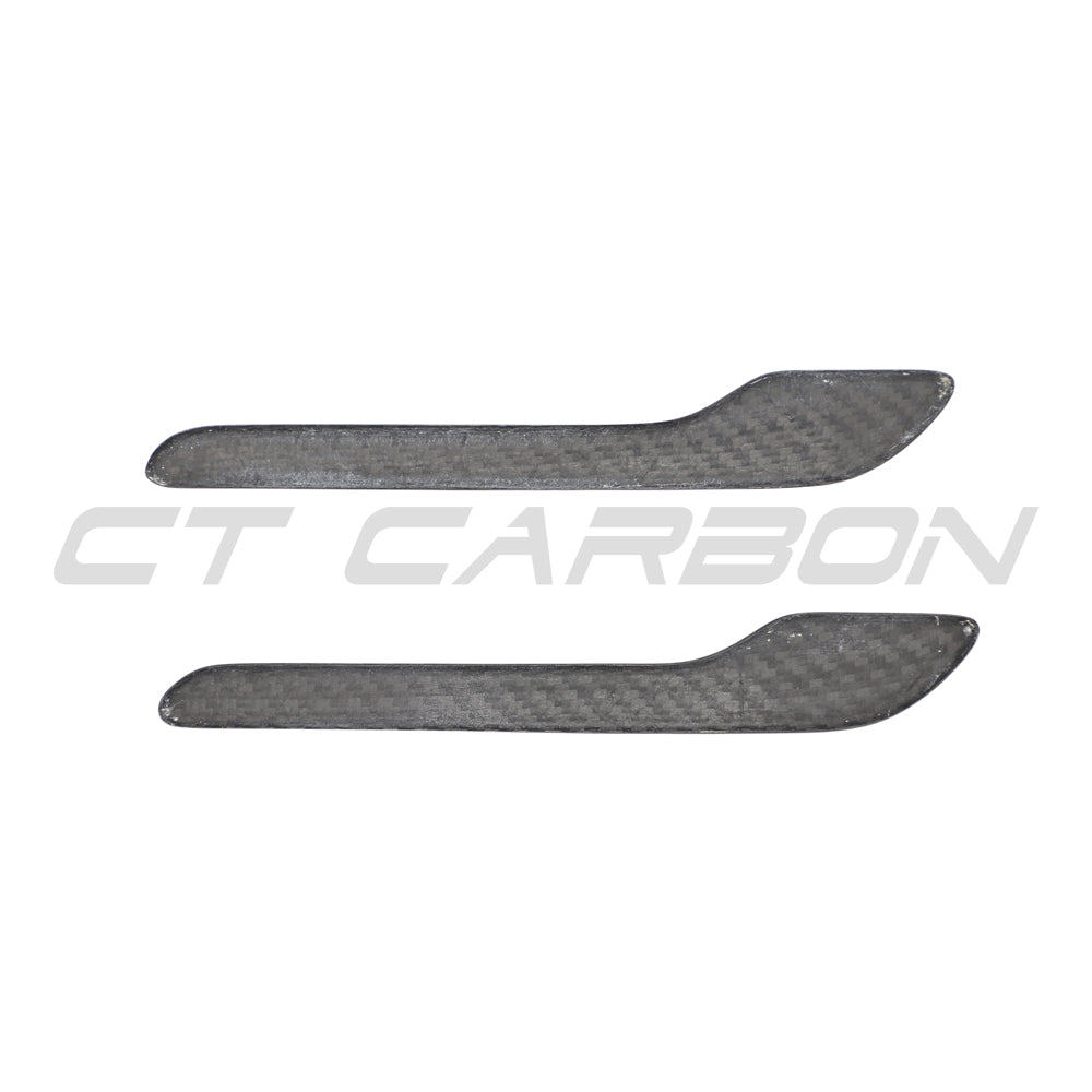 TESLA MODEL 3 & Y 2017+ CARBON FIBRE HANDLE COVERS-Accessories-CT CARBON-CT Carbon - High-quality carbon fiber and gloss black aerodynamic parts for premium sports and luxury vehicles.