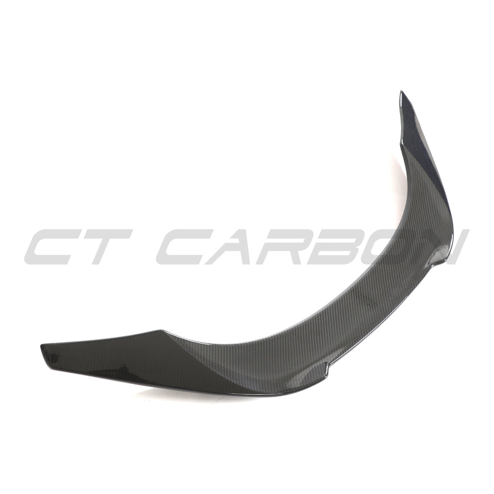 TOYOTA SUPRA 2019+ A90 CARBON FIBRE SPOILER - V2-Spoiler-CT CARBON-CT Carbon - High-quality carbon fiber and gloss black aerodynamic parts for premium sports and luxury vehicles.
