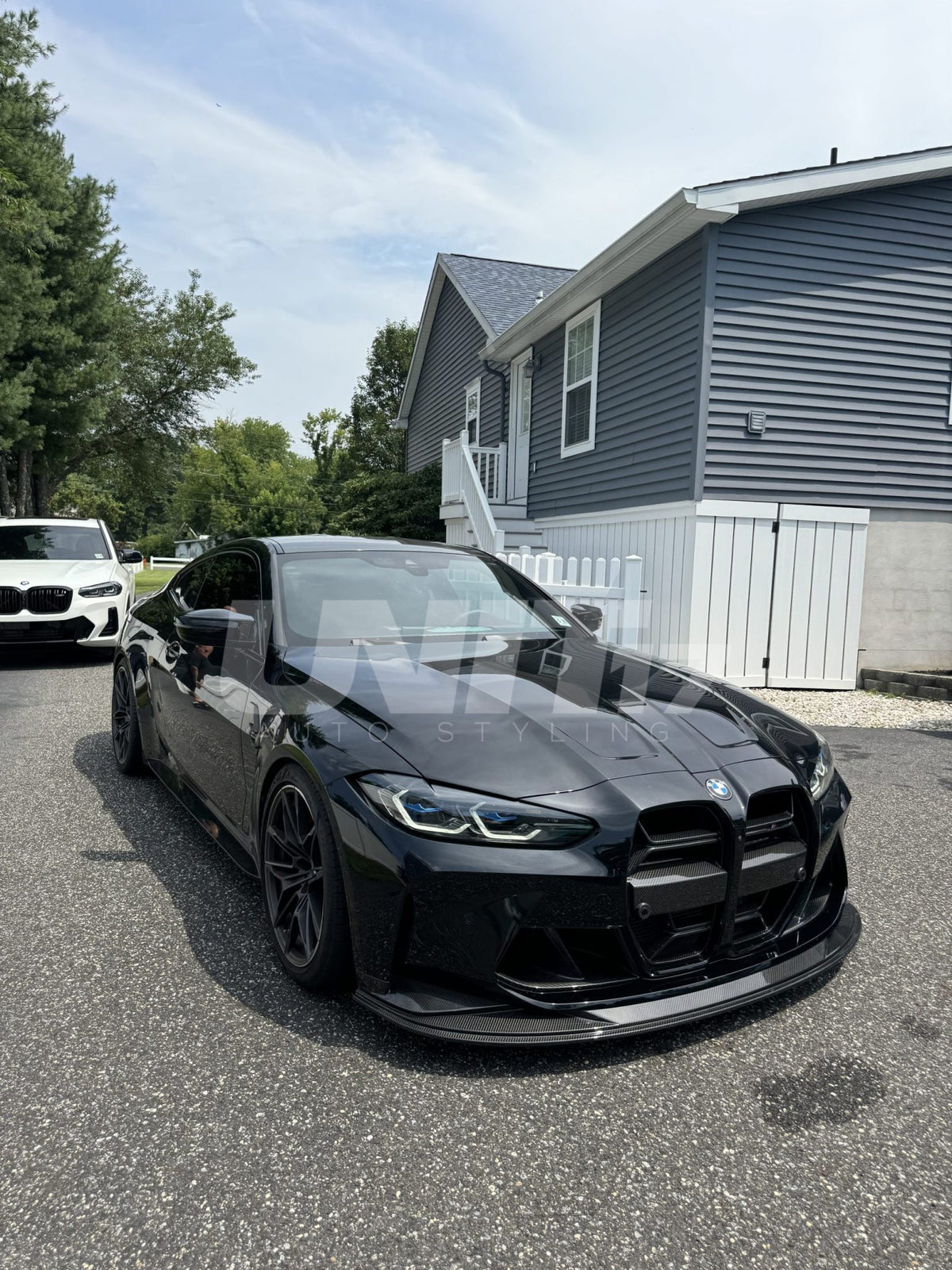BMW M3/M4  Carbon Fiber front splitter - SPL2