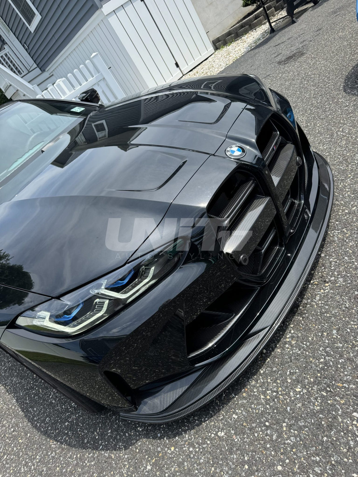 BMW M3/M4  Carbon Fiber front splitter - SPL2