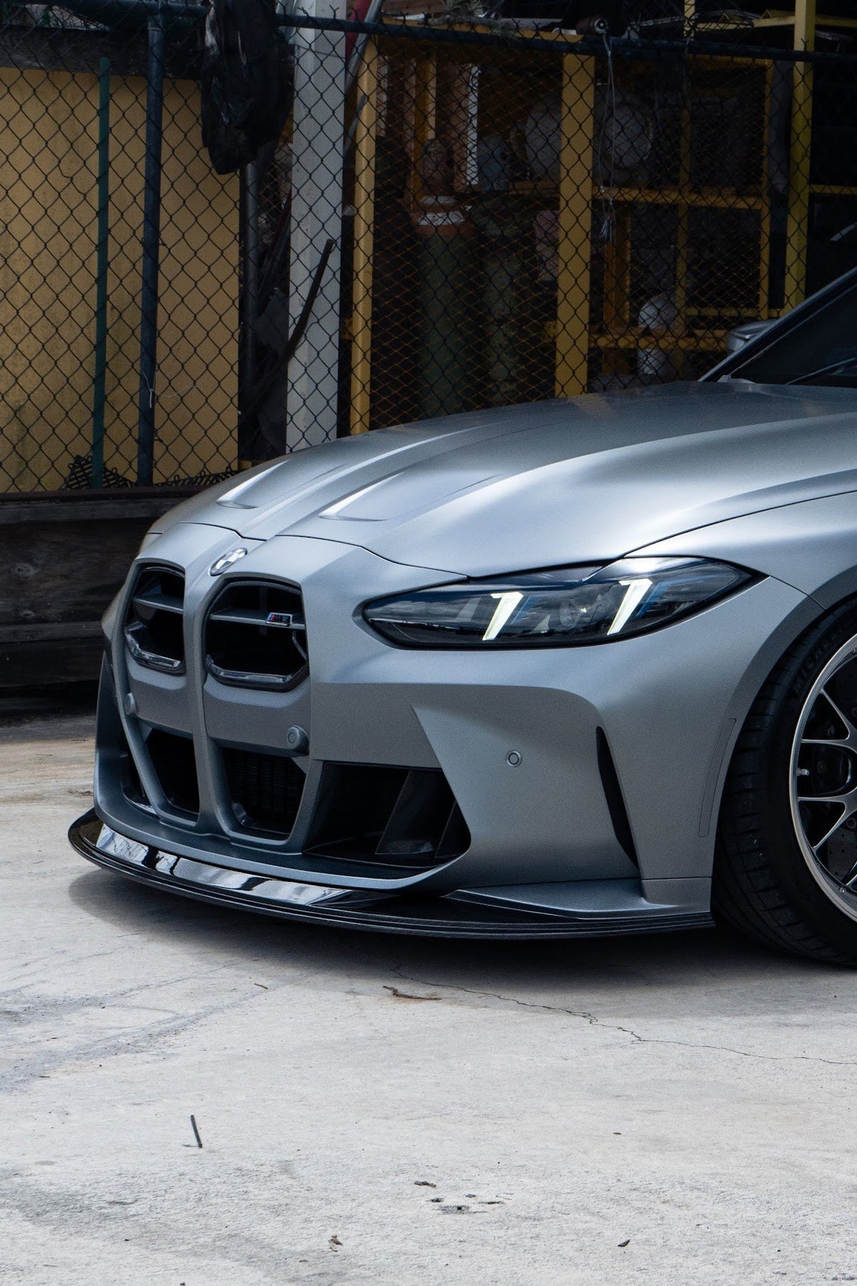 BMW M3/M4  Carbon Fiber front splitter - SPL2