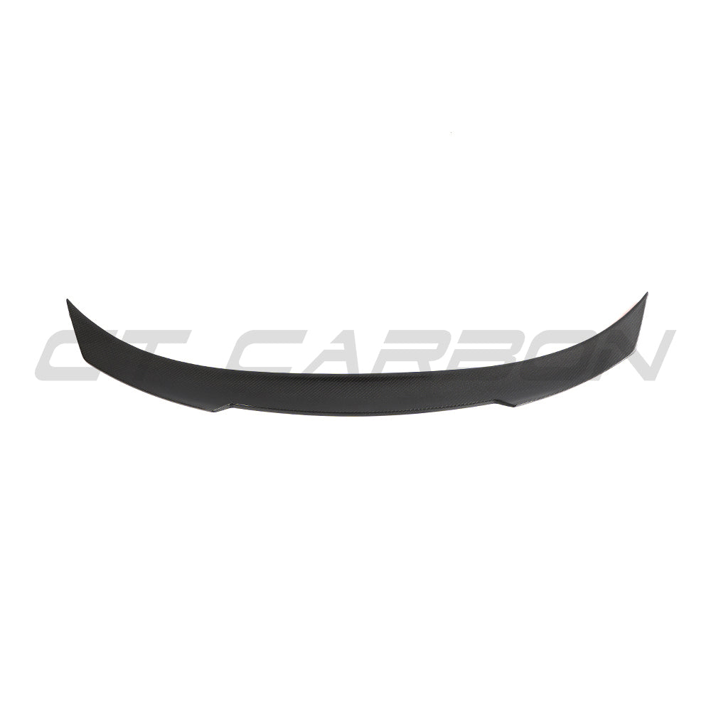 BMW G87 M2 / G42 2 SERIES 2022+ CARBON FIBRE SPOILER - V3-Spoiler-CT CARBON-CT Carbon - High-quality carbon fiber and gloss black aerodynamic parts for premium sports and luxury vehicles.