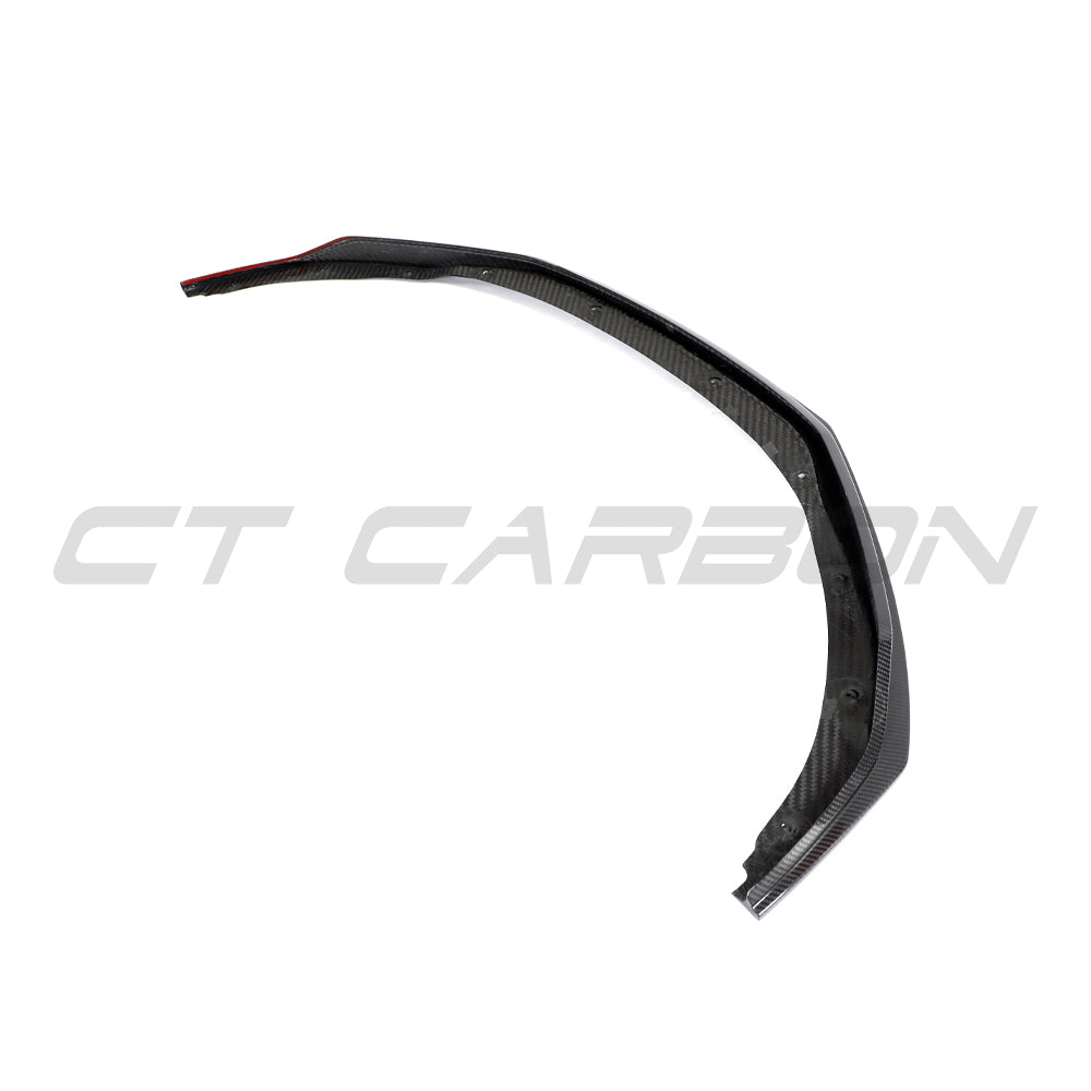 AUDI R8 V10 GEN 2.5 CARBON FIBRE SPLITTER-Splitter-CT CARBON-CT Carbon - High-quality carbon fiber and gloss black aerodynamic parts for premium sports and luxury vehicles.