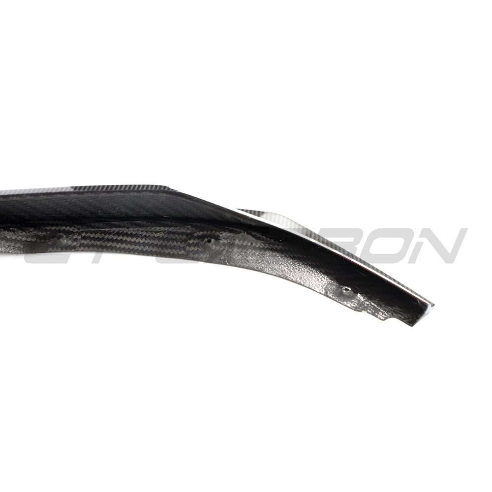 AUDI R8 V10 GEN 2.5 CARBON FIBRE SPLITTER-Splitter-CT CARBON-CT Carbon - High-quality carbon fiber and gloss black aerodynamic parts for premium sports and luxury vehicles.