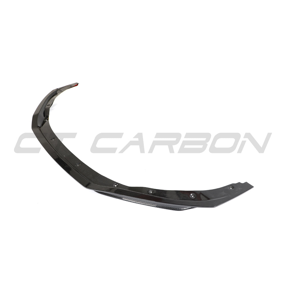 AUDI R8 V10 GEN 2.5 CARBON FIBRE SPLITTER-Splitter-CT CARBON-CT Carbon - High-quality carbon fiber and gloss black aerodynamic parts for premium sports and luxury vehicles.