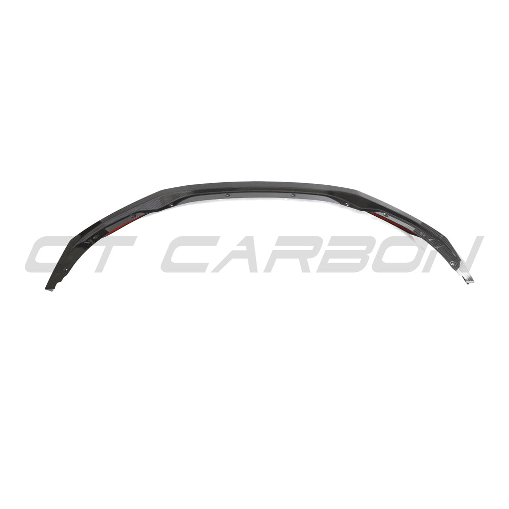 AUDI R8 V10 GEN 2.5 CARBON FIBRE SPLITTER-Splitter-CT CARBON-CT Carbon - High-quality carbon fiber and gloss black aerodynamic parts for premium sports and luxury vehicles.
