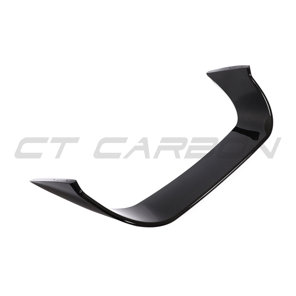 TOYOTA SUPRA 2019+ A90 CARBON FIBRE WING-Spoiler-CT CARBON-CT Carbon - High-quality carbon fiber and gloss black aerodynamic parts for premium sports and luxury vehicles.