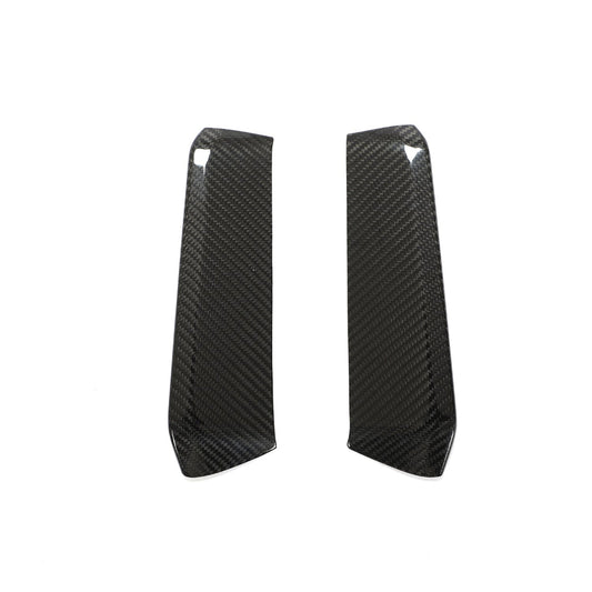 AUDI RS3 8Y 2022-2024 CARBON FIBRE FRONT BUMPER CORNERS - CT DESIGN-Accessories-CT CARBON-CT Carbon - High-quality carbon fiber and gloss black aerodynamic parts for premium sports and luxury vehicles.