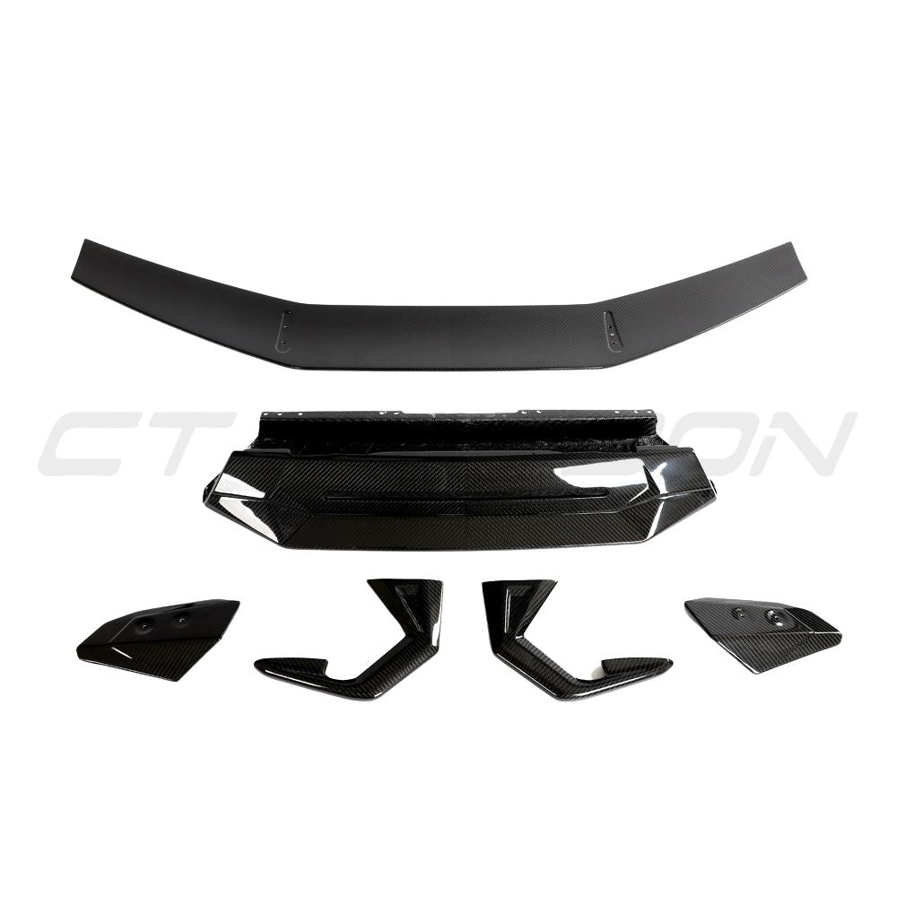 LAMBORGHINI HURACAN LP-580/LP-610 & EVO CARBON FIBRE SPOILER/WING - CT DESIGN-Spoiler-CT CARBON-CT Carbon - High-quality carbon fiber and gloss black aerodynamic parts for premium sports and luxury vehicles.