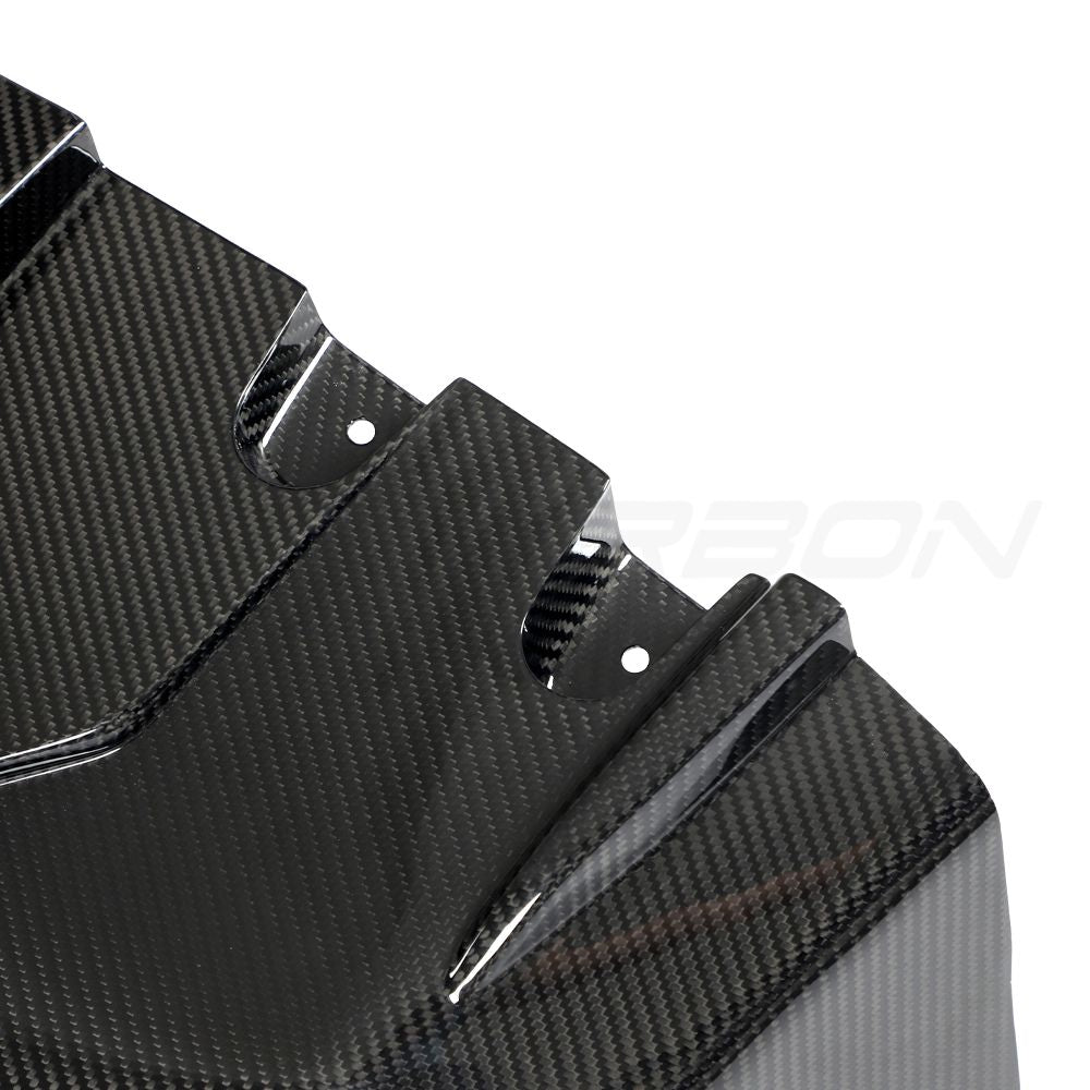 LAMBORGHINI HURACAN LP-610 CARBON FIBRE DIFFUSER - CT DESIGN-Diffuser-CT CARBON-CT Carbon - High-quality carbon fiber and gloss black aerodynamic parts for premium sports and luxury vehicles.