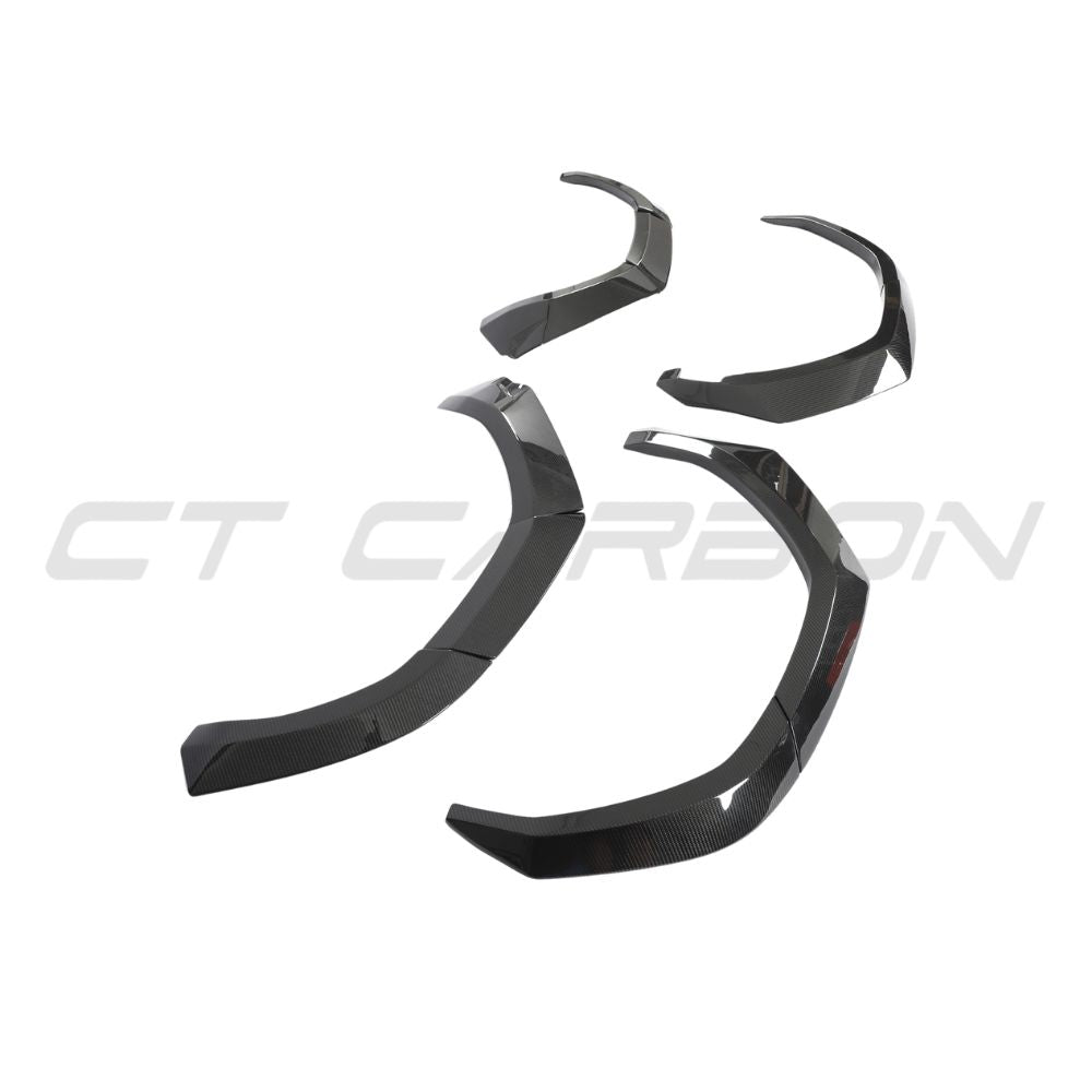 LAMBORGHINI URUS FULL CARBON FIBRE ARCHES - CT DESIGN-Arches-CT CARBON-CT Carbon - High-quality carbon fiber and gloss black aerodynamic parts for premium sports and luxury vehicles.