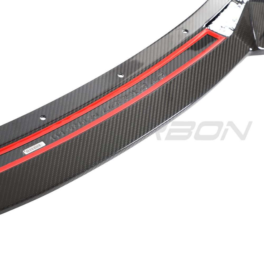 LOTUS EMIRA CARBON FIBRE FRONT SPLITTER - CT DESIGN-Splitter-CT CARBON-CT Carbon - High-quality carbon fiber and gloss black aerodynamic parts for premium sports and luxury vehicles.