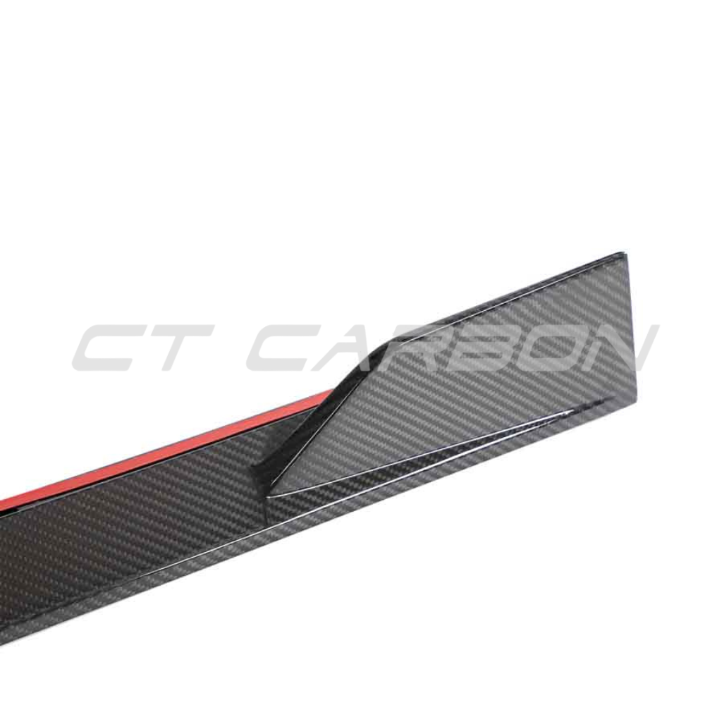 LOTUS EMIRA CARBON FIBRE SIDE SKIRTS - CT DESIGN-Side Skirts-CT CARBON-CT Carbon - High-quality carbon fiber and gloss black aerodynamic parts for premium sports and luxury vehicles.