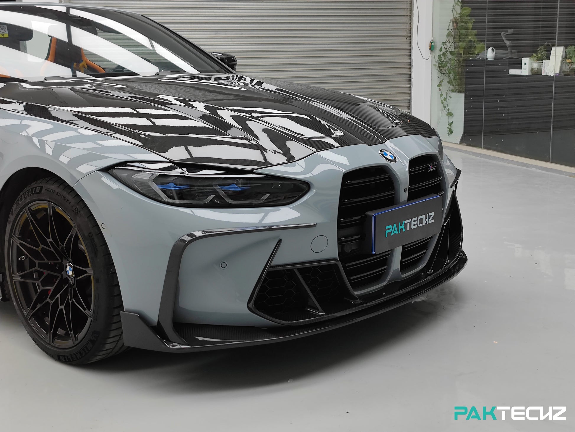 PAKTECHZ Carbon Fiber Front Lip for BMW M3 G80 / M4 G82