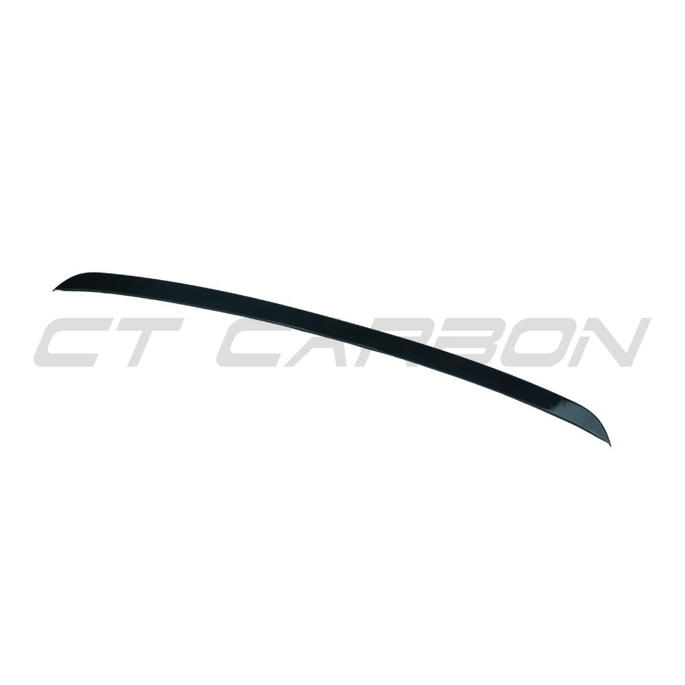 VOLKSWAGEN GOLF R/GTD/GTI MK7/7.5 2014-2020 GLOSS BLACK SPOILER - TC STYLE-Spoiler-BLAK BY CT-CT Carbon - High-quality carbon fiber and gloss black aerodynamic parts for premium sports and luxury vehicles.