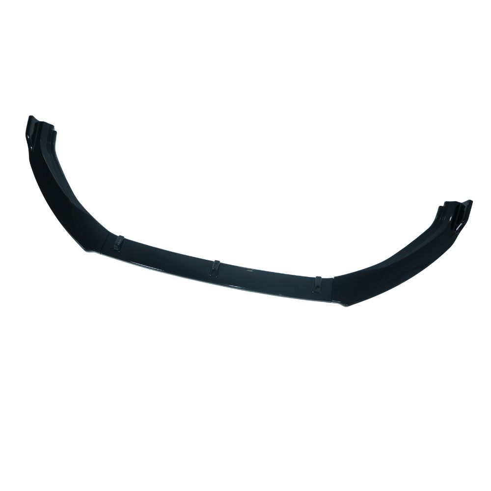 VOLKSWAGEN GOLF MK7 GLOSS BLACK SPLITTER-Splitter-BLAK BY CT-CT Carbon - High-quality carbon fiber and gloss black aerodynamic parts for premium sports and luxury vehicles.