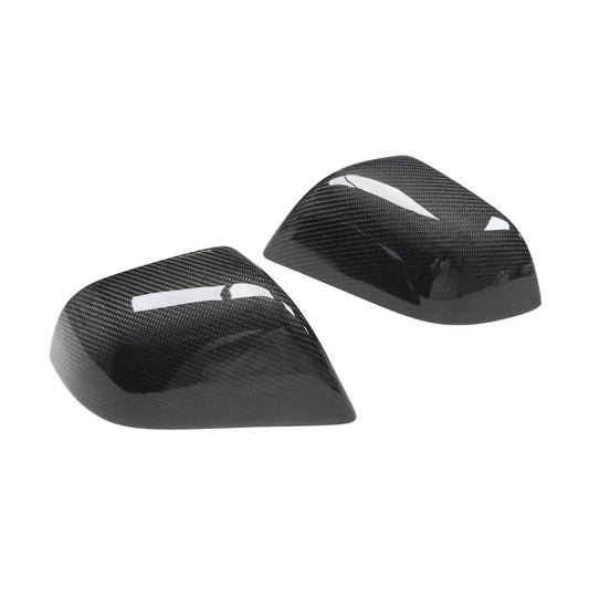 TESLA MODEL 3 2017-2023 CARBON FIBRE MIRRORS-Accessories-CT CARBON-CT Carbon - High-quality carbon fiber and gloss black aerodynamic parts for premium sports and luxury vehicles.
