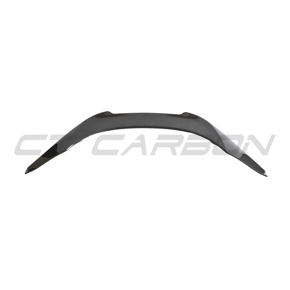 TOYOTA SUPRA 2019+ A90 CARBON FIBRE SPOILER - V2-Spoiler-CT CARBON-CT Carbon - High-quality carbon fiber and gloss black aerodynamic parts for premium sports and luxury vehicles.