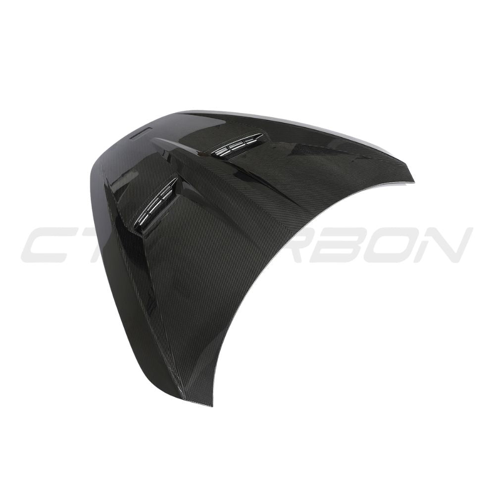 MCLAREN 720S CARBON FIBRE CT DESIGN HOOD-Bonnet-CT CARBON-CT Carbon - High-quality carbon fiber and gloss black aerodynamic parts for premium sports and luxury vehicles.
