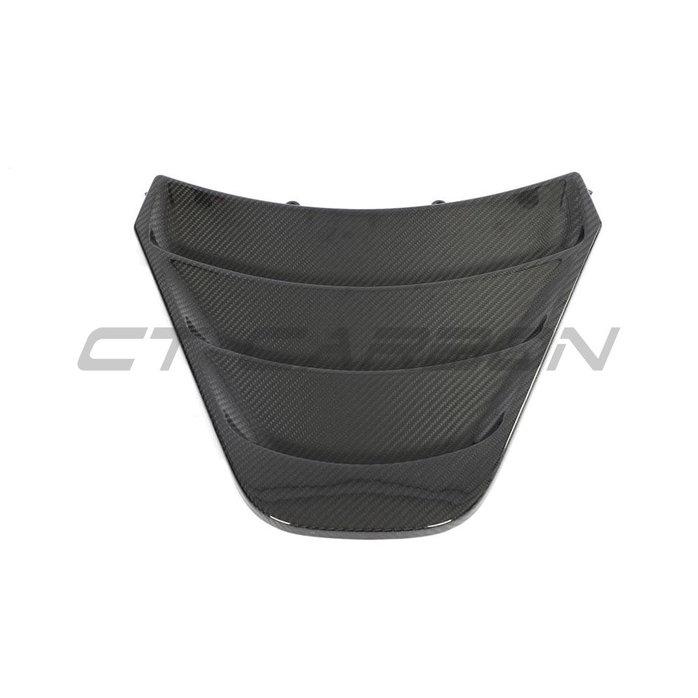 MCLAREN 720S CARBON FIBRE ENGINE COVER-Accessories-CT CARBON-CT Carbon - High-quality carbon fiber and gloss black aerodynamic parts for premium sports and luxury vehicles.