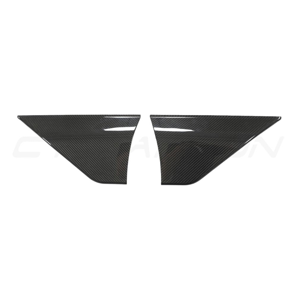 MCLAREN 720S CARBON FIBRE SIDE SKIRTS - CT DESIGN-Side Skirts-CT CARBON-CT Carbon - High-quality carbon fiber and gloss black aerodynamic parts for premium sports and luxury vehicles.