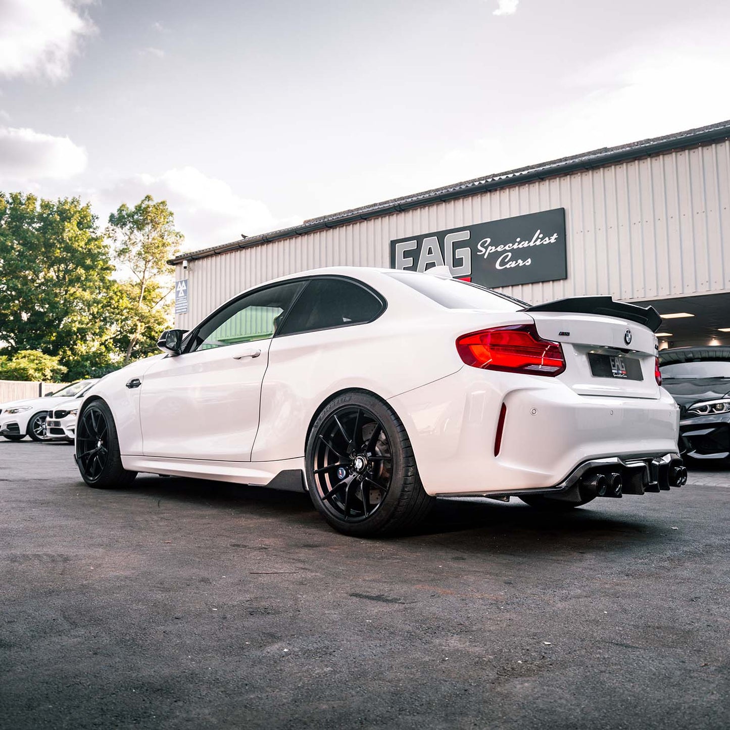 BMW M2 F87 Ducktail Rear Spoiler