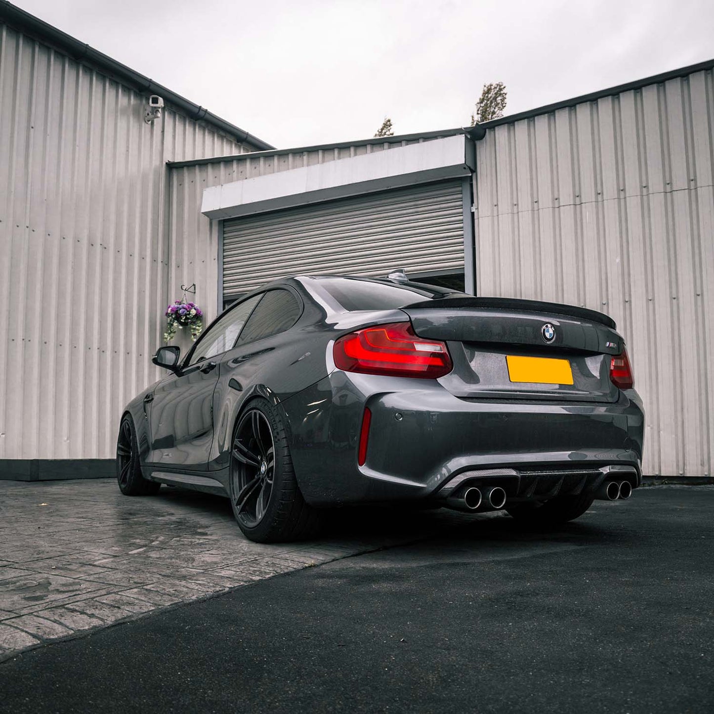 BMW M2 F87 Competition Performance Style Rear Diffuser