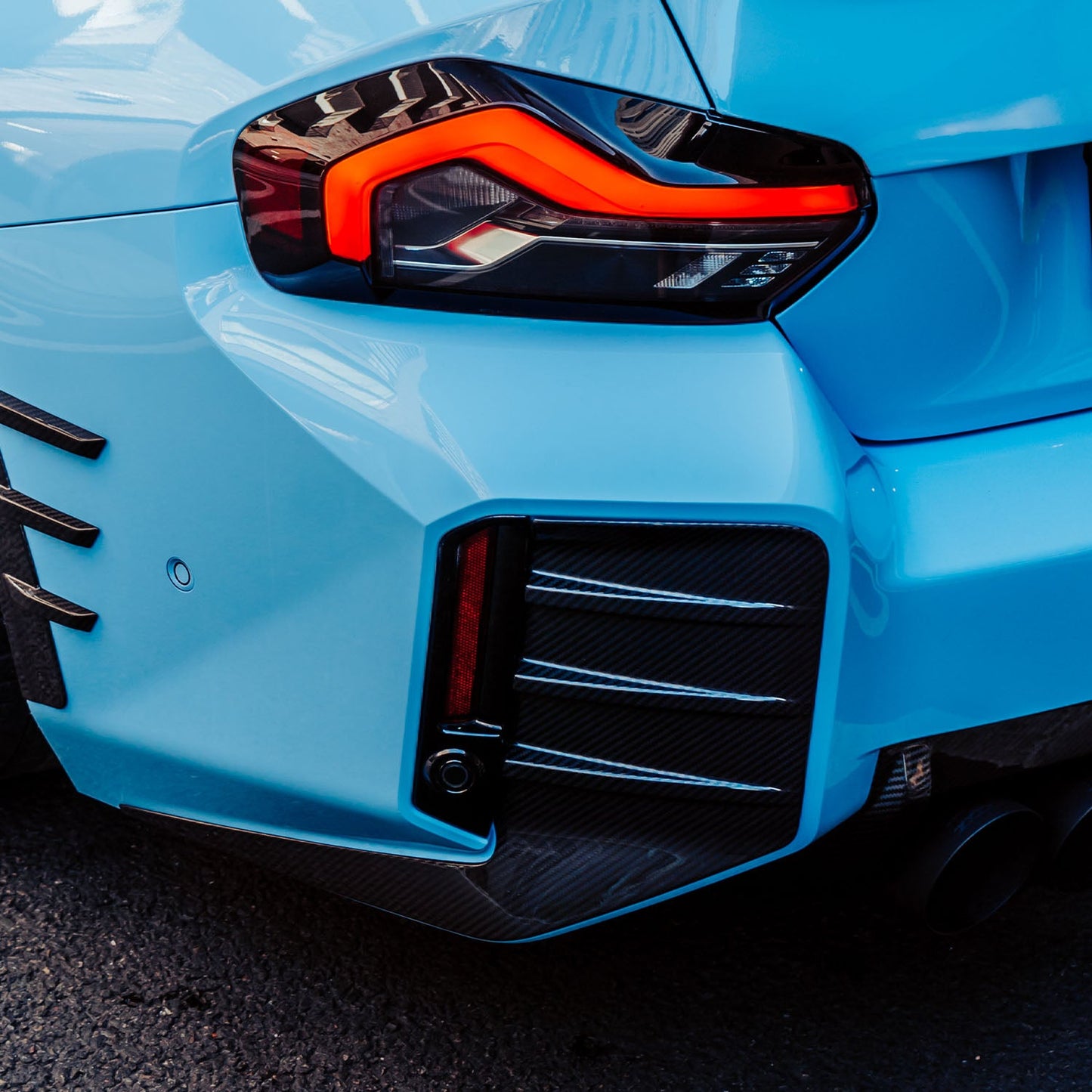BMW M2 G87 Performance Style Rear Rear Bumper