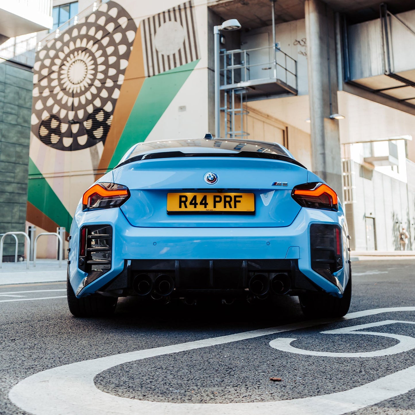 BMW M2 G87 Performance Style Rear Rear Bumper