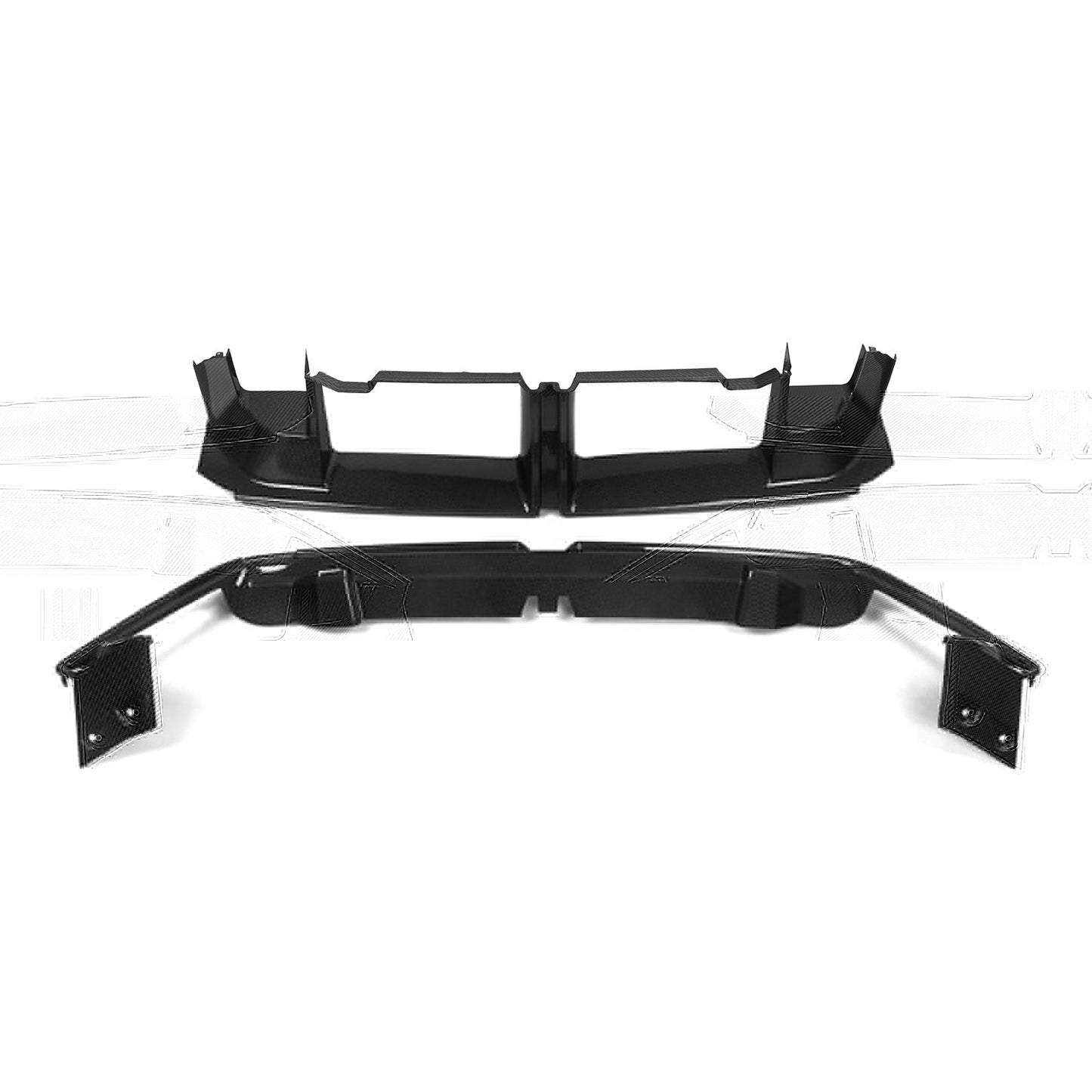 BMW M5 Central Front Bumper Trim