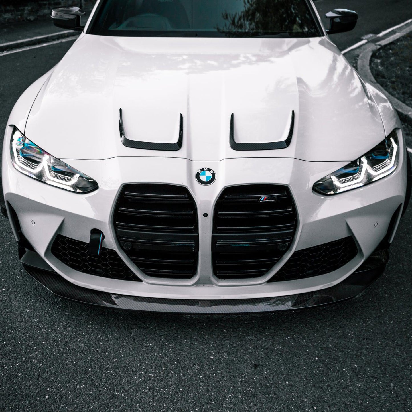 BMW M3/M4 X Style Hood Vent Trims
