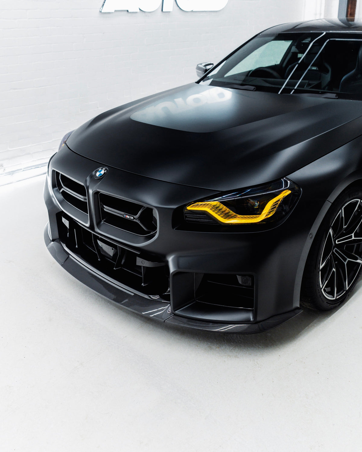 TRE BMW G87 M2 TR87 Carbon Fibre Flat Front Splitter by TRE (2023+)  Front Lips & Splitters  AUTOID®  