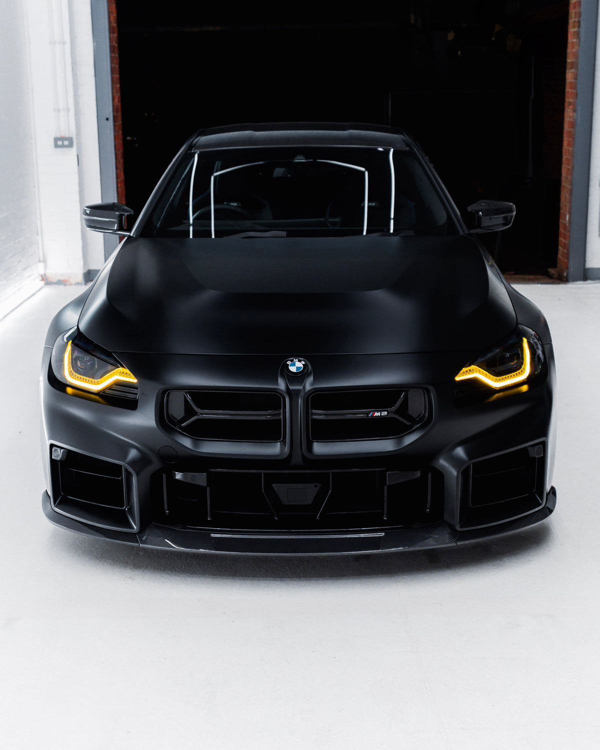 TRE BMW G87 M2 TR87 Carbon Fibre Flat Front Splitter by TRE (2023+)  Front Lips & Splitters  AUTOID®  