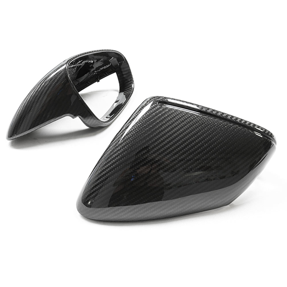 PORSCHE 911 992 CARBON FIBRE MIRRORS - (LHD ONLY)-Accessories-CT CARBON-CT Carbon - High-quality carbon fiber and gloss black aerodynamic parts for premium sports and luxury vehicles.