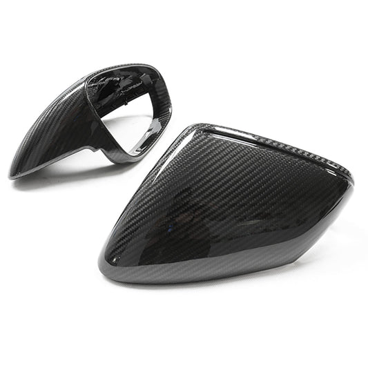 PORSCHE 911 992 CARBON FIBRE MIRRORS - (LHD ONLY)-Accessories-CT CARBON-CT Carbon - High-quality carbon fiber and gloss black aerodynamic parts for premium sports and luxury vehicles.
