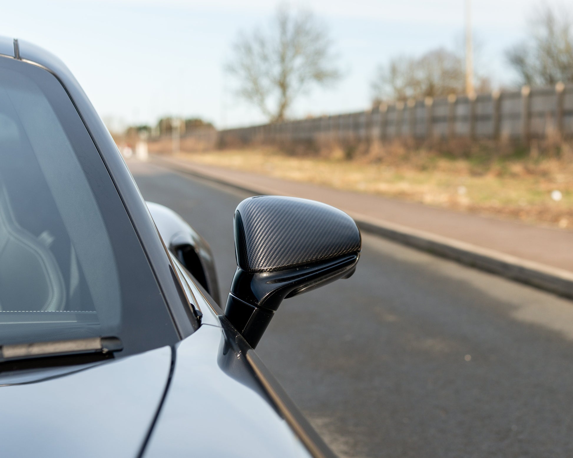 PORSCHE 911 992 CARBON FIBRE MIRRORS - (RHD ONLY)-Accessories-CT CARBON-CT Carbon - High-quality carbon fiber and gloss black aerodynamic parts for premium sports and luxury vehicles.