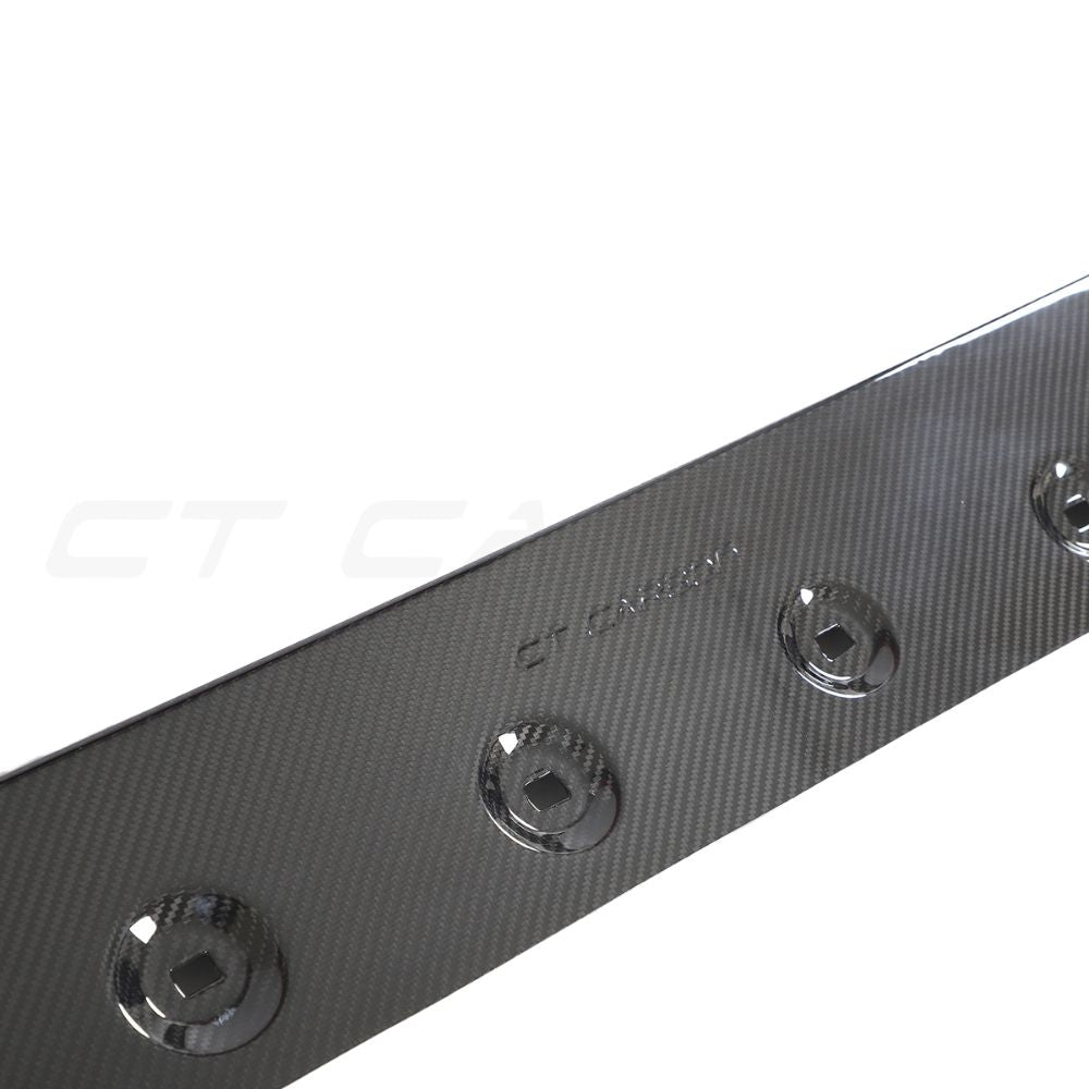 PORSCHE 911 992 TURBO S CARBON FIBRE SIDE SKIRTS - CT DESIGN-Side Skirts-CT Carbon-CT Carbon - High-quality carbon fiber and gloss black aerodynamic parts for premium sports and luxury vehicles.