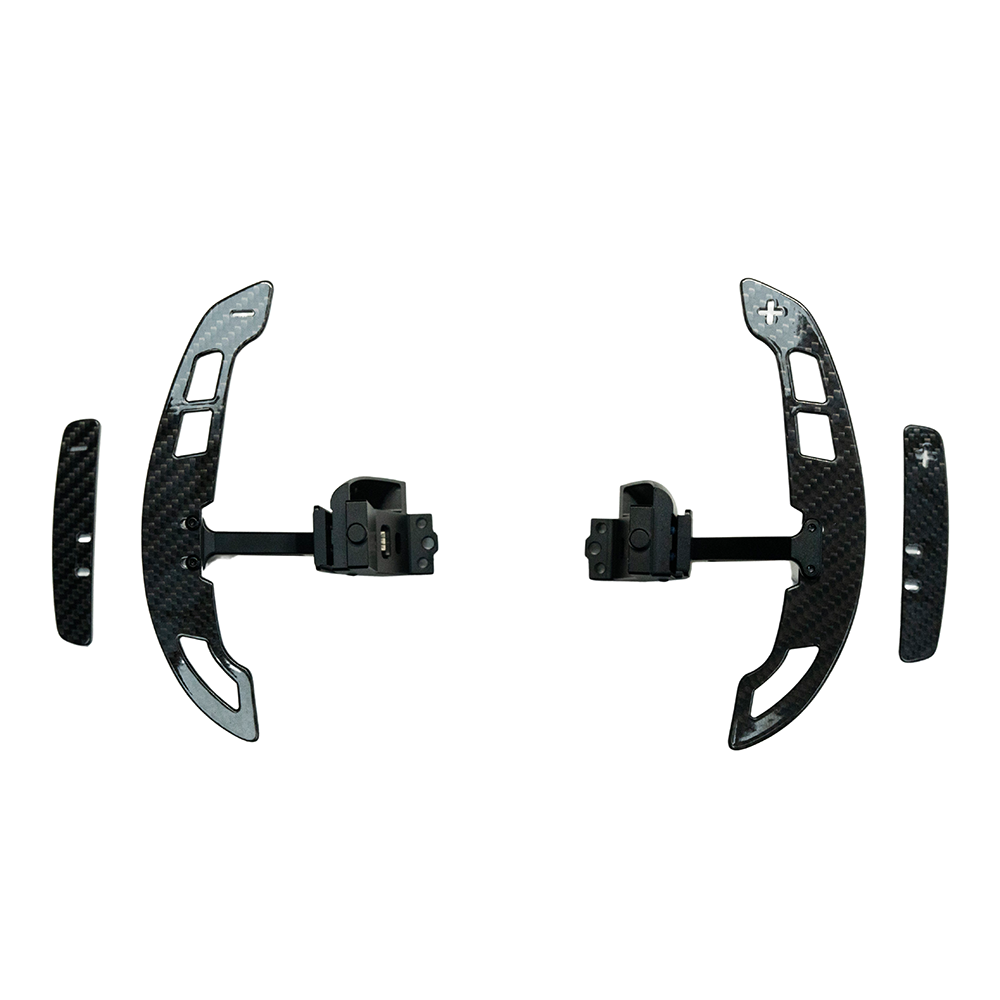 PORSCHE 911/CAYMAN/BOXSTER/CAYENNE/MACAN 2017+ MAGNETIC CARBON FIBRE PADDLES-Accessories-CT CARBON-CT Carbon - High-quality carbon fiber and gloss black aerodynamic parts for premium sports and luxury vehicles.